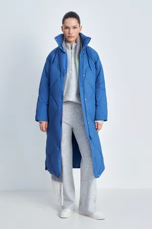 Пуховое пальто Finn Flare, 186 coronet blue, арт. FAE11056