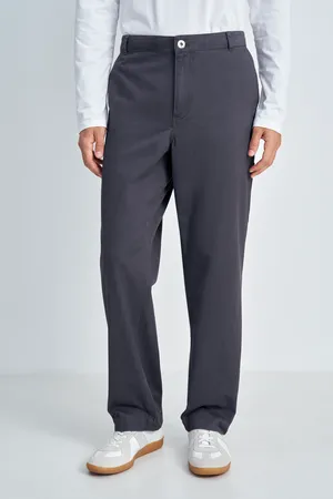 Мужские брюки широкого силуэта Finn Flare, 202 graphite, арт. FAE21022