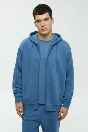 Худи на молнии Finn Flare, 110 delta blue, арт. FBF21064