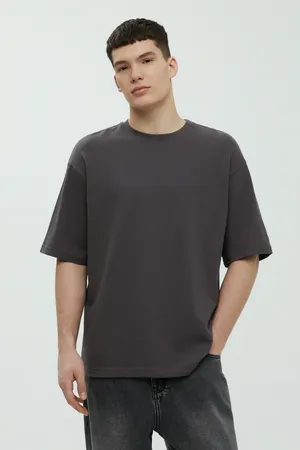 Оверсайз футболка FINN FLARE, 202 graphite, арт. FBF21046