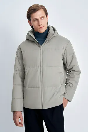 Утепленная стеганая куртка FINN FLARE, 710 cement, арт. FAE21081