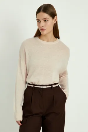 Оверсайз джемпер FINN FLARE, 709 cornstalk, арт. FWD11136