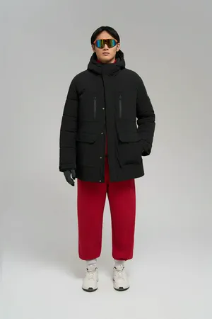 Полупальто FINN FLARE утепленное мужское, 200 black, арт. FWE21009