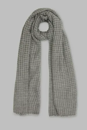 Шарф FINN FLARE в клетку, 205 mc mouse, арт. FBE21409
