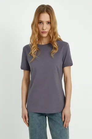 Футболка Finn Flare приталенного силуэта, 203 mud, арт. FBF11059