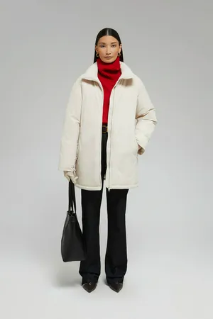 Куртка утепленная с капюшоном FINN FLARE, 733 oat, арт. FWF11007