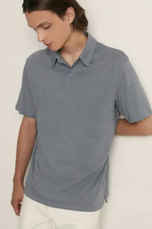 Поло Finn Flare прямого силуэта в полоску, 110 mc delta blue, арт. FSF21077