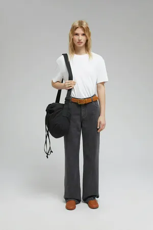 Футболка FINN FLARE свободного кроя из хлопка, 201 white, арт. FAF110142