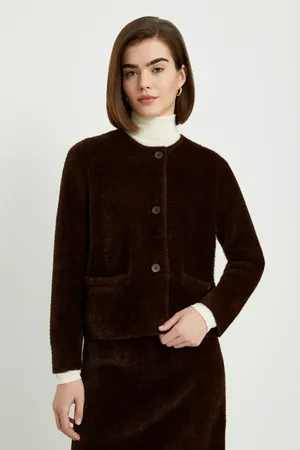 Кардиган FINN FLARE с округлой горловиной, 641 java, арт. FWE11149