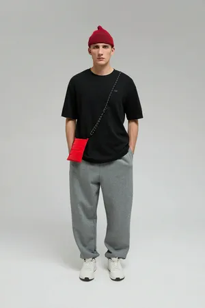 Футболка FINN FLARE из интерлока, 200 black, арт. FWF21060