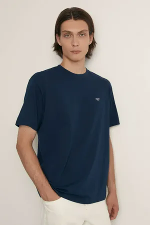 Футболка FINN FLARE свободного силуэта, 101 cosmic blue, арт. FSF21041