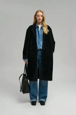 Пальто FINN FLARE, 200 black, арт. FBG11134