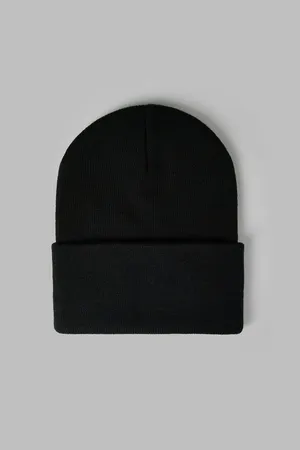 Шапка FINN FLARE с отворотом, 200 black, арт. FAF91117