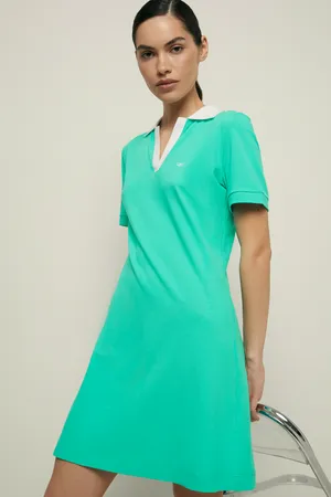 Платье-поло Finn Flare, зеленый, арт. FSF110141