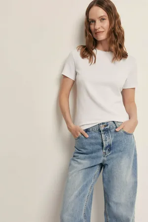 Футболка FINN FLARE приталенного силуэта, 201 white, арт. BAS-100185