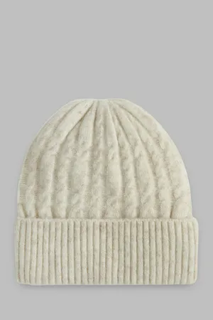 Вязаная шапка FINN FLARE унисекс, 711 mc milk, арт. FAE91102