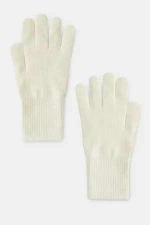 Перчатки FINN FLARE с шерстью и кашемиром, 711 milk, арт. FWC11300