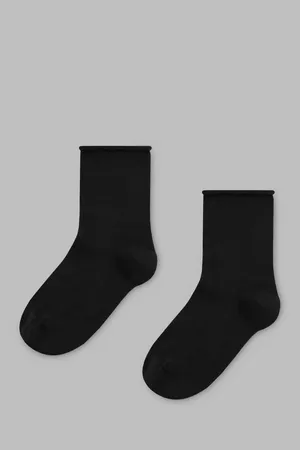 Носки Finn Flare с кашемиром, черный, арт. FAC11713