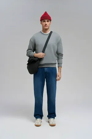 Джинсы FINN FLARE straight fit, 1271 dark denim, арт. FBF25001