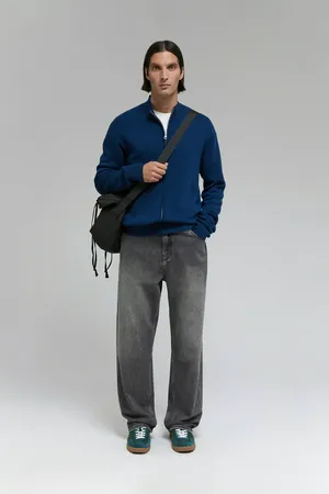 Кардиган FINN FLARE с шерстью на молнии, 101 cosmic blue, арт. FAF21110