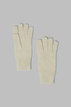 Вязаные перчатки Finn Flare, 724 oatmeal, арт. FAF111137