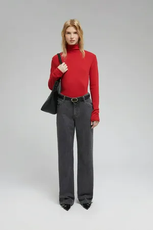 Водолазка FINN FLARE прямого кроя, 371 mc salsa, арт. FAF11154