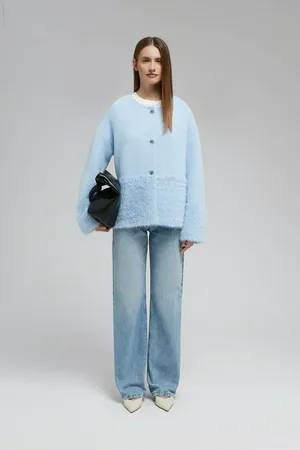 Кардиган FINN FLARE прямого кроя, 136 haze, арт. FBF11135