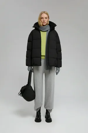 Стеганый пуховик FINN FLARE, 200 black, арт. FWF11002