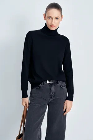 Свитер FINN FLARE с воротником-стойкой, 200 black, арт. FAE11125