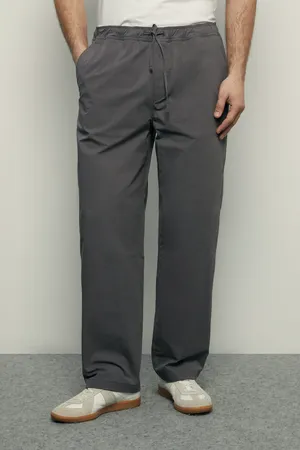 Брюки FINN FLARE широкого кроя на резинке, 202 graphite, арт. FSF21072R