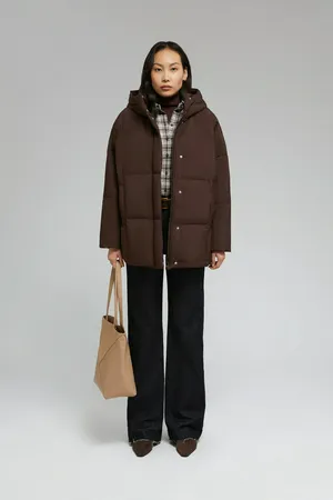 Пуховик FINN FLARE с натуральным пухом, 641 java, арт. FAF110143