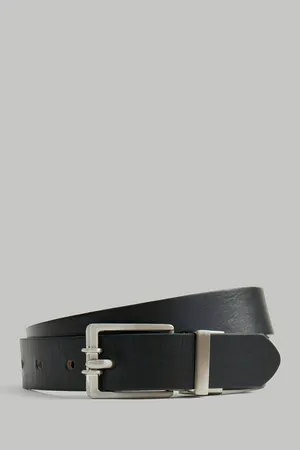 Ремень Finn Flare из натуральной кожи, 200 mc black, арт. FAE11311