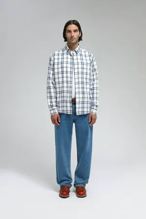 Рубашка FINN FLARE из фланели в клетку, разноцветный, арт. FAF21041