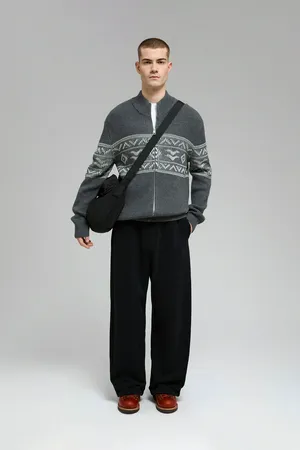 Кардиган FINN FLARE на молнии с шерстью, 202 mc graphite, арт. FWF21106