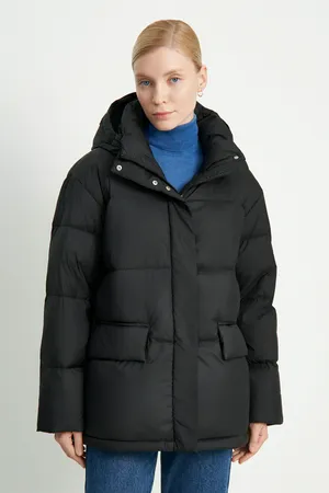 Пуховик FINN FLARE со съемным капюшоном, 200 black, арт. FWE11050