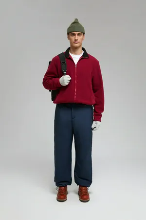 Утепленные брюки FINN FLARE широкого кроя с утяжниками, 101 cosmic blue, арт. FWE21033