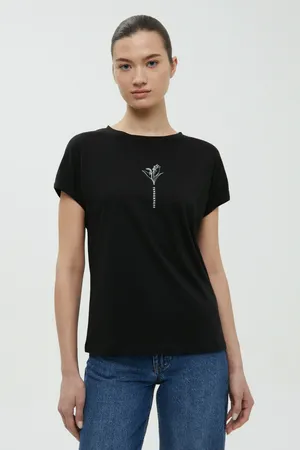 Футболка Finn Flare с круглым вырезом, 200 black, арт. FBC11085