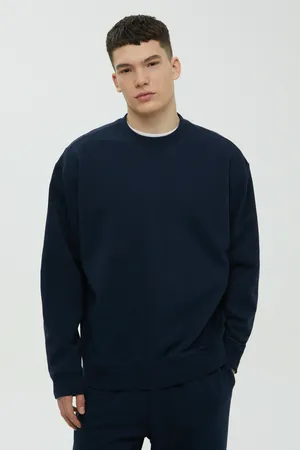 Толстовка FINN FLARE свободного силуэта, 101 cosmic blue, арт. FBF21010