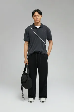 Мужское поло FINN FLARE, 200 black, арт. FAF21075