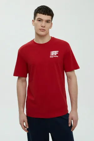 Футболка FINN FLARE с принтом, 371 mc salsa, арт. FBF21073