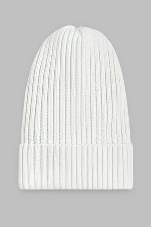 Шапка FINN FLARE женская из хлопка, 711 milk, арт. FAE111146