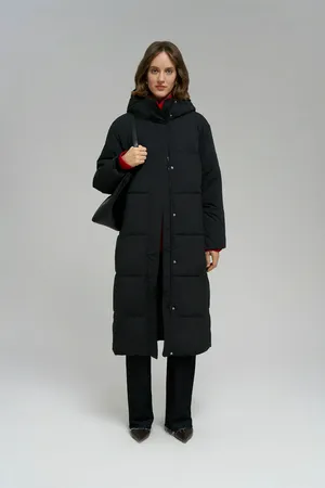 Утепленное пальто FINN FLARE, 200 black, арт. FWE11000