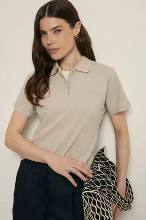 Поло FINN FLARE с вышивкой, 713 grain, арт. FSF110122