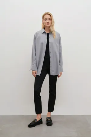 Трикотажные брюки-дудочки FINN FLARE, 200 black, арт. FAC110111