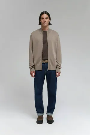 Кардиган FINN FLARE с шерстью на молнии, бежевый, арт. FAF21110