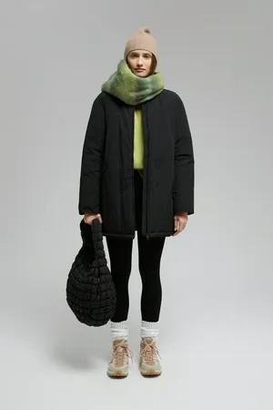 Куртка FINN FLARE утепленная с капюшоном, черный, арт. FWF11007