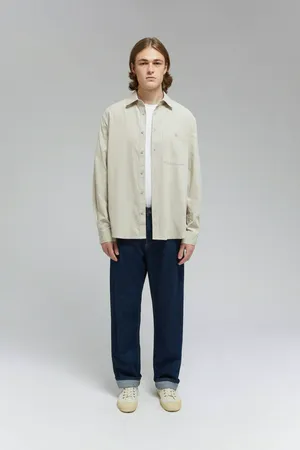 Рубашка из вельвета FINN FLARE, бежевый, арт. FAF210103