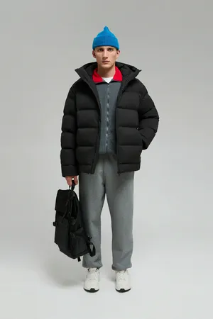 Пуховик FINN FLARE, черный, арт. FWE21000