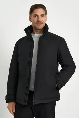 Утепленная мужская куртка FINN FLARE, черный, арт. FAE21005B