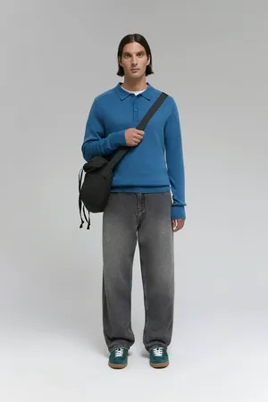 Джемпер-поло Finn Flare, 186 coronet blue, арт. FAF21106